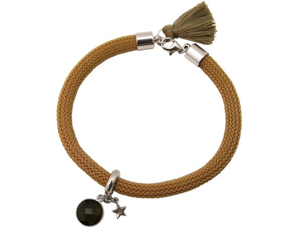Gemshine - Damen - Armband - 925 Silber - Edelstein - Rauchquarz - STAR - Stern - Braun – Bild 4