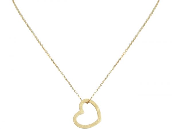 Gemshine  - Damen - Herz - Halskette - Anhänger - 925 Silber - Vergoldet - 2,5 cm – Bild 5
