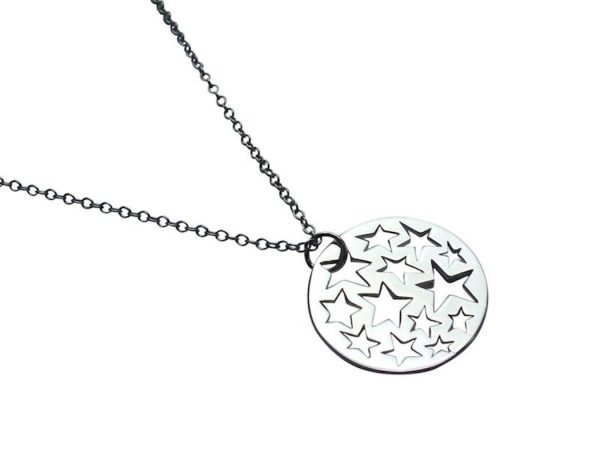 Gemshine - Damen - Halskette - Anhänger - 925 Silber - Sternen Konstellation - 2,5 cm – Bild 4