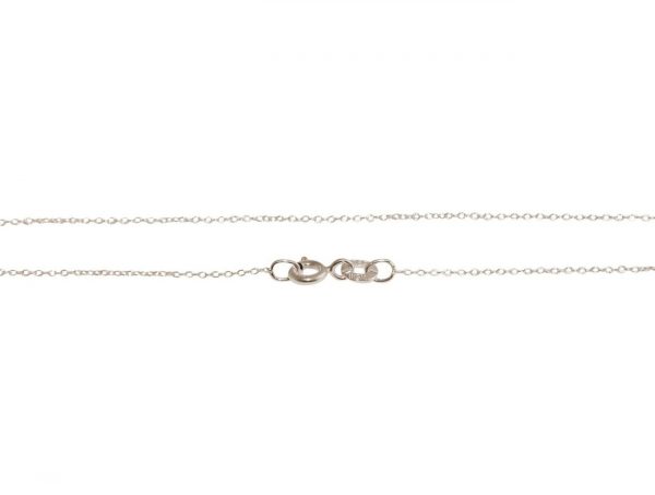 GEMSHINE 925 Silber Halskette. 0,6 mm Ankerkette im klassischen Design mit Längen von 40 bis 46 cm, Ketten Länge:46 – Bild 5
