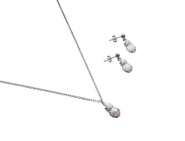 Gemshine - Damen - Ohrringe  - 925 Silber - UHU - 2 cm – Bild 5